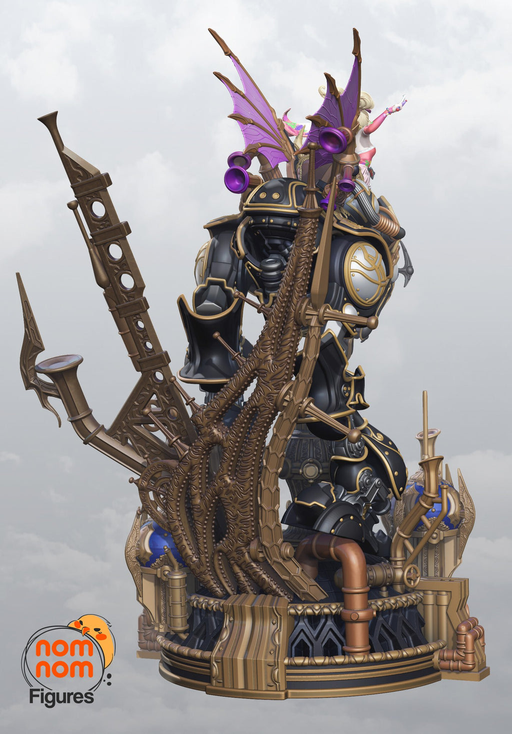 Terra with Magitek — studio render 6