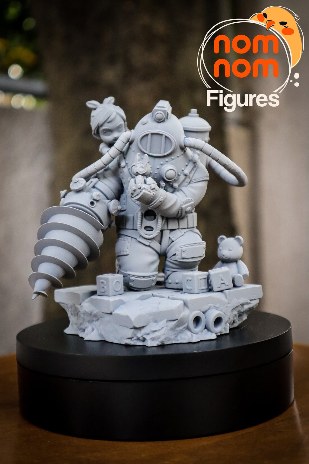 Big Daddy and Little Sister — studio render 2