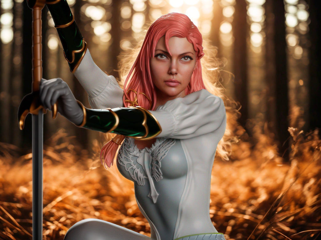 Hera Greek mythology resin figure by CA 3D Studios — studio preview 1