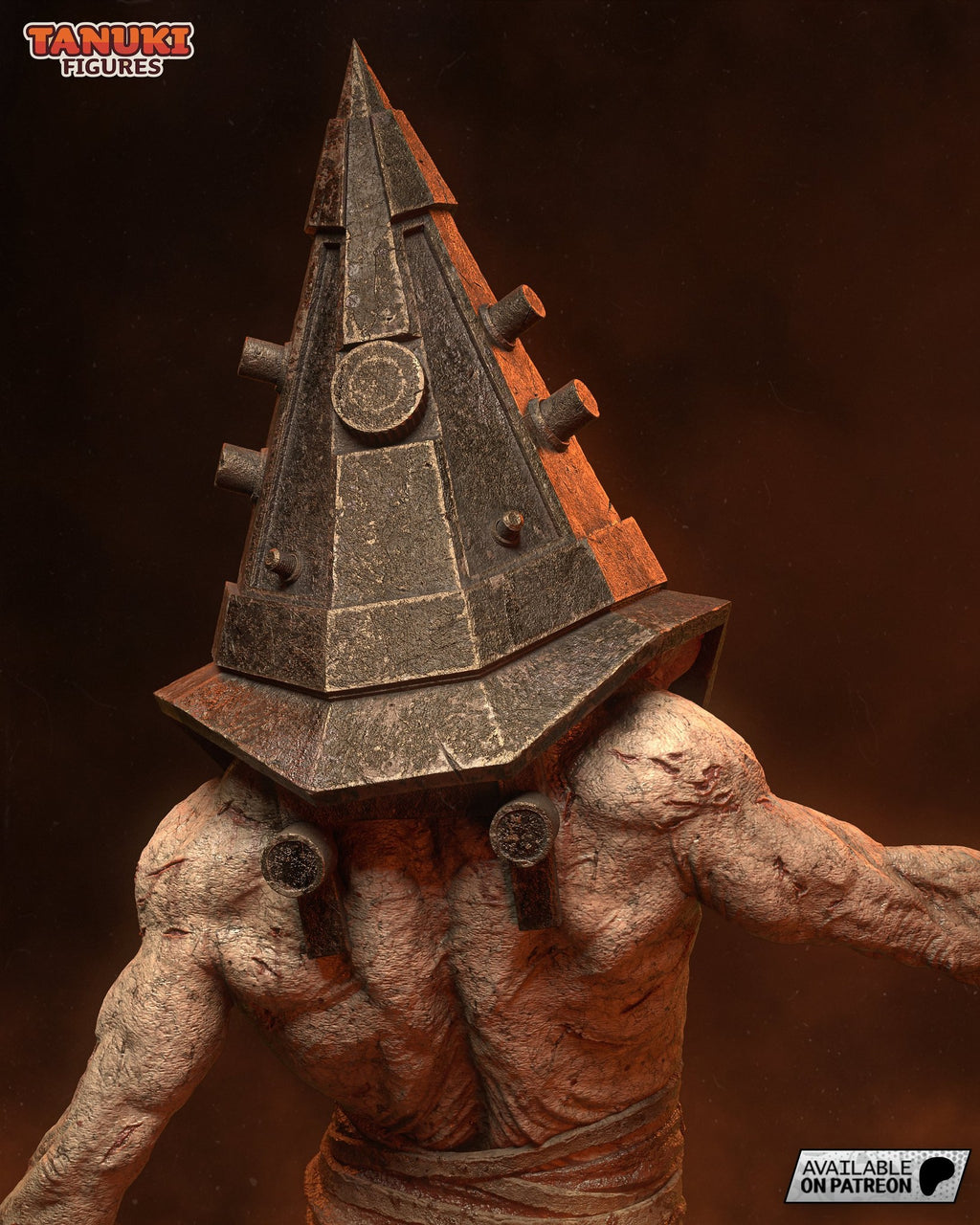 Pyramid Head (Silent Hill) resin figure by Tanuki Figures — studio render 8