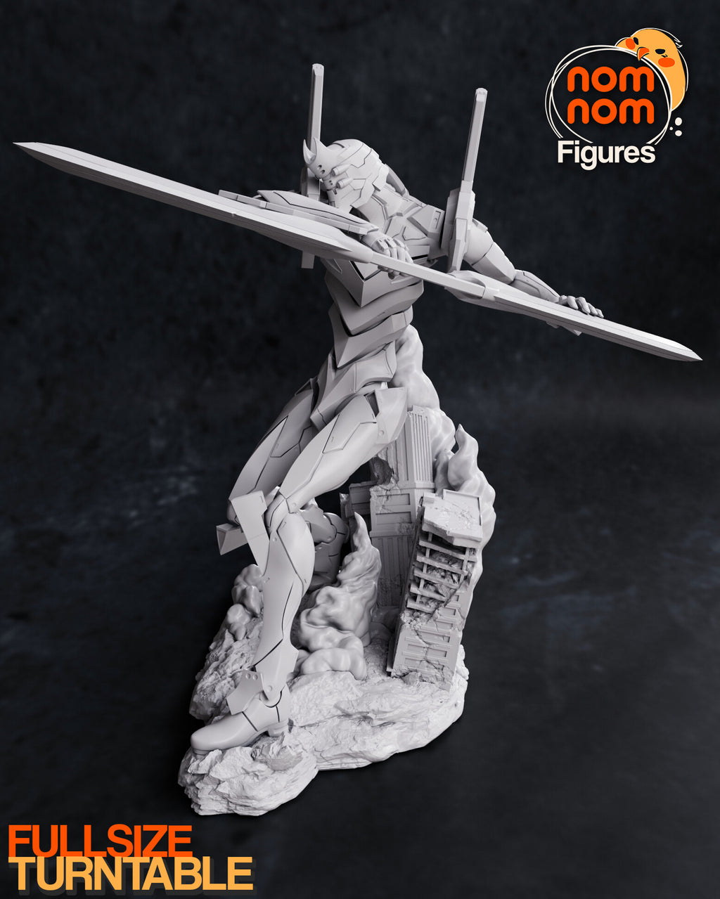 Evangelion Unit-02 — studio render 6
