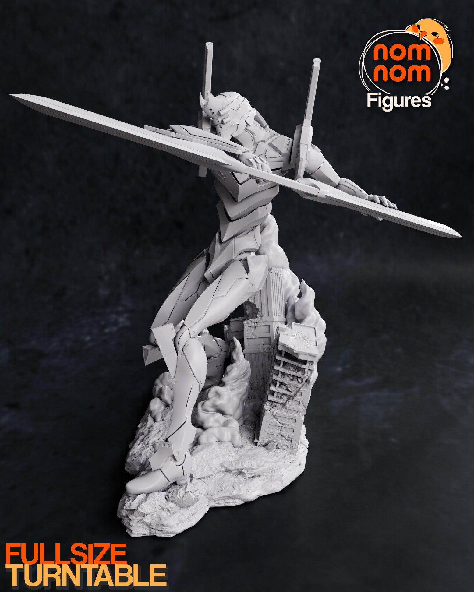 Evangelion Unit-02 — studio render 6