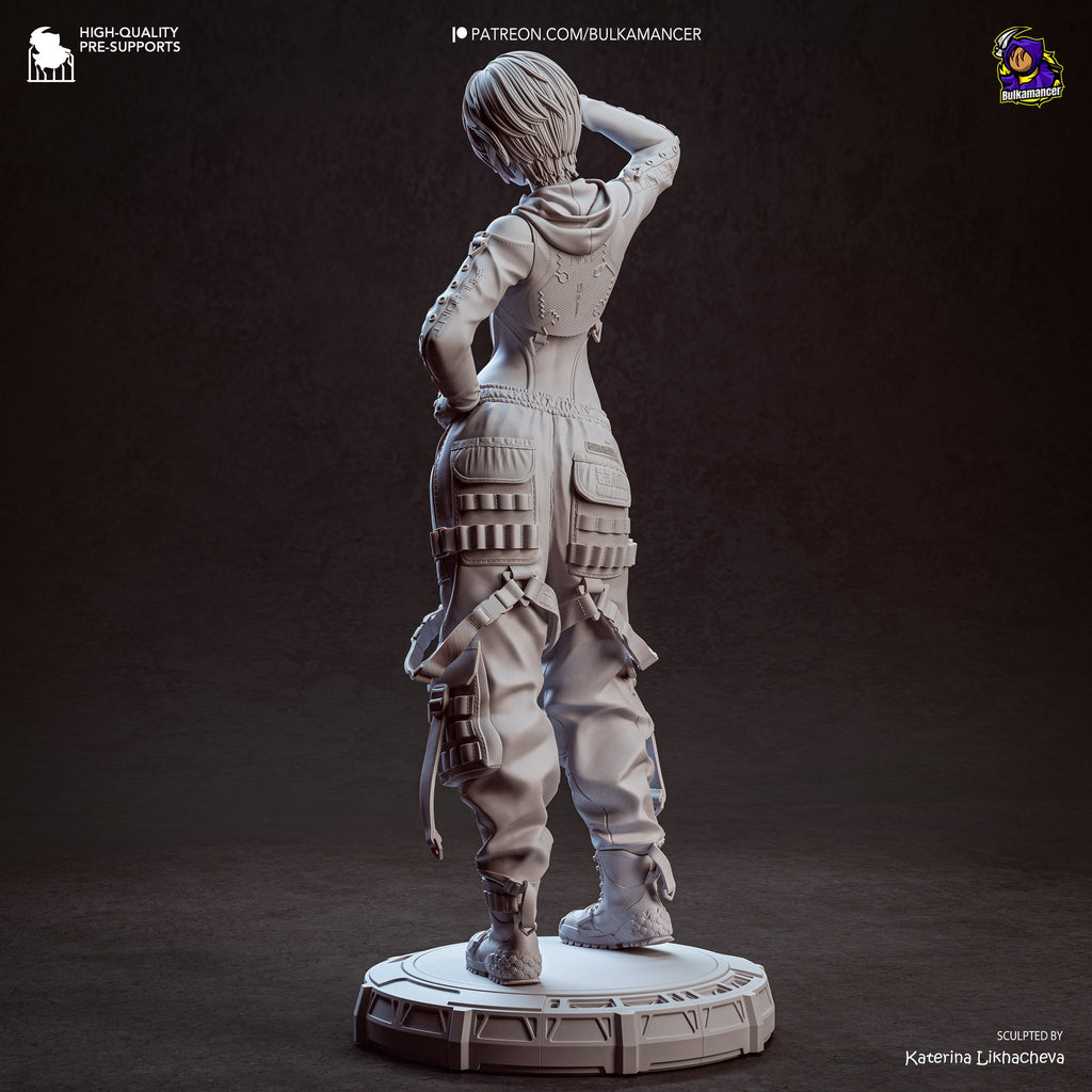 Lily Artemis II (Stellar Blade) resin figure by Bulkamancer — studio render 14