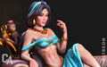 Jasmine Aladdin resin figure by CA 3D Studios — studio preview 1