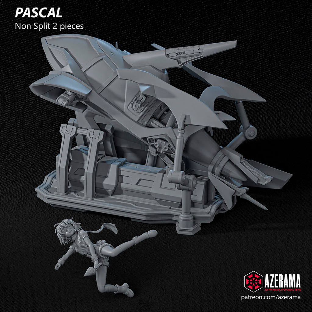 Pascal (Tales of Graces) resin figure by Azerama — studio render 5