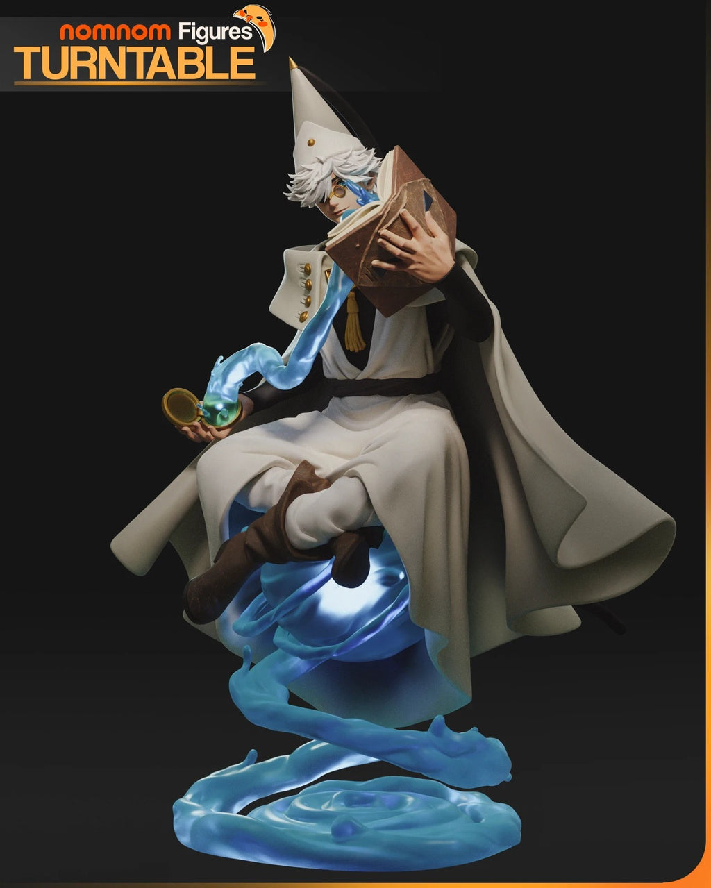 Qifrey Witch Hat Atelier resin figure by NomNom Figures — studio preview 8