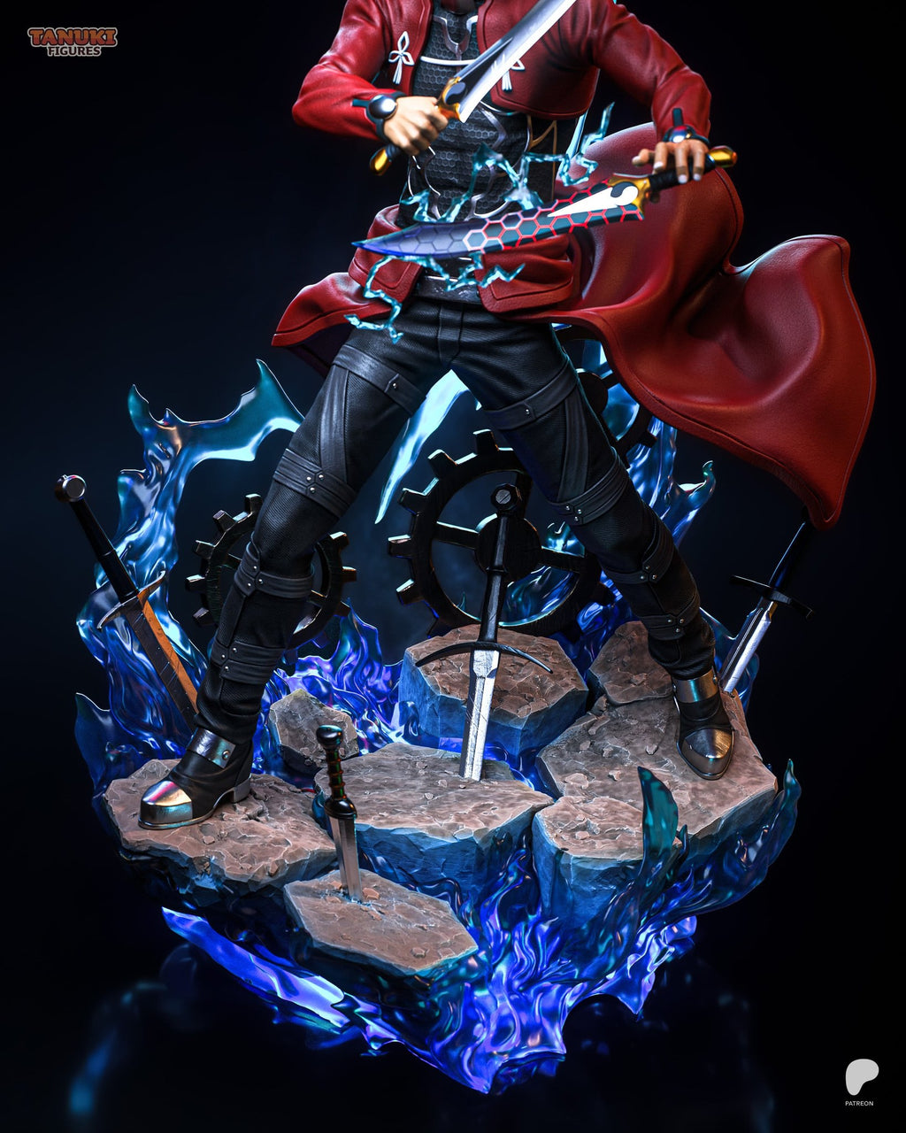 Archer (Fate) resin figure by Tanuki Figures — studio render 5