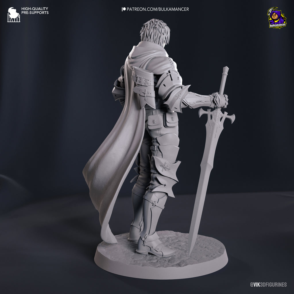 Clive Rosfield (Final Fantasy) resin figure by Bulkamancer — studio render 13
