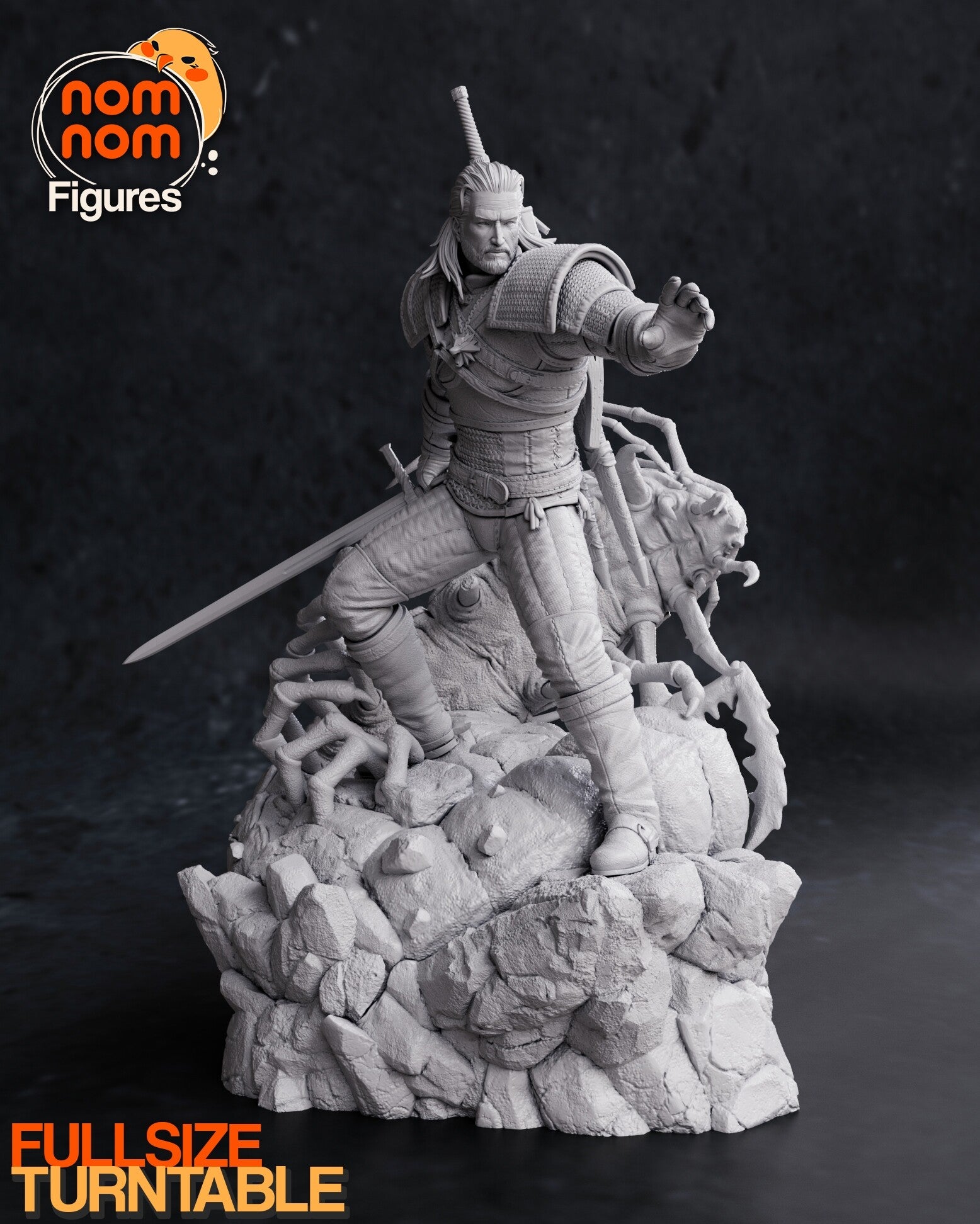 Geralt of Rivia — studio render 8