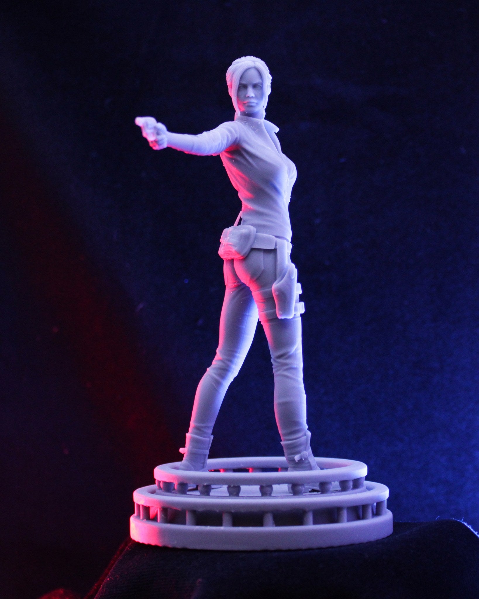 Claire Redfield (Resident Evil) resin figure by h3LLcreator — studio render 3