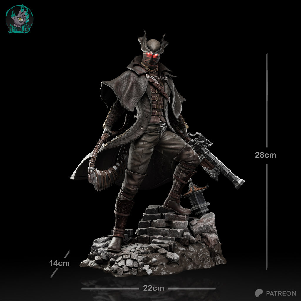 The Hunter (Bloodborne) resin figure by Kaidan 3D — studio render 6