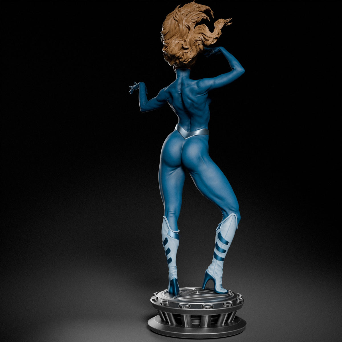 Sue Storm (Marvel) resin figure by CA 3D Studios — studio render 6