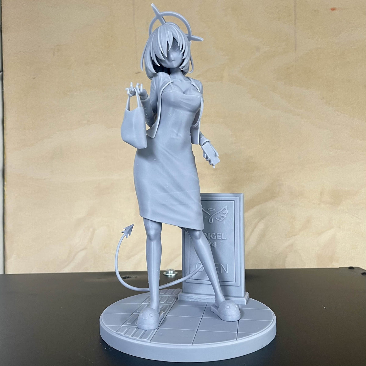 Shiromi Iori (Blue Archive) resin figure by PikkyPrints — studio render 9