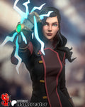 Asami Sato (The Legend of Korra) resin figure by h3LLcreator — studio render 1