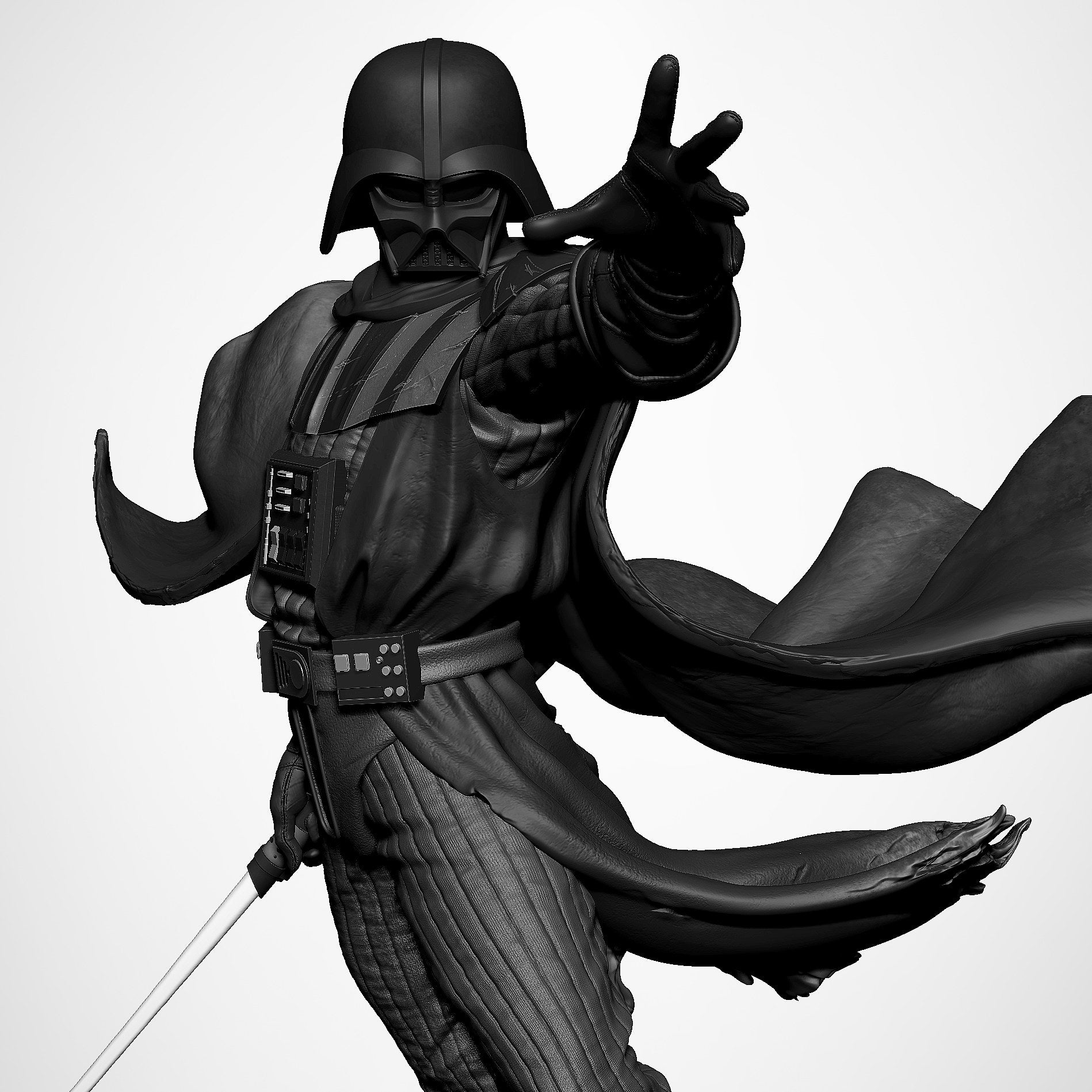 Darth Vader — studio render 7