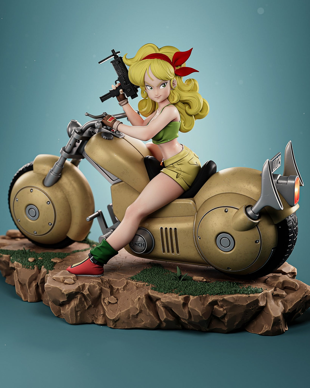 Launch Dragon Ball resin figure by CA 3D Studios — studio preview 2