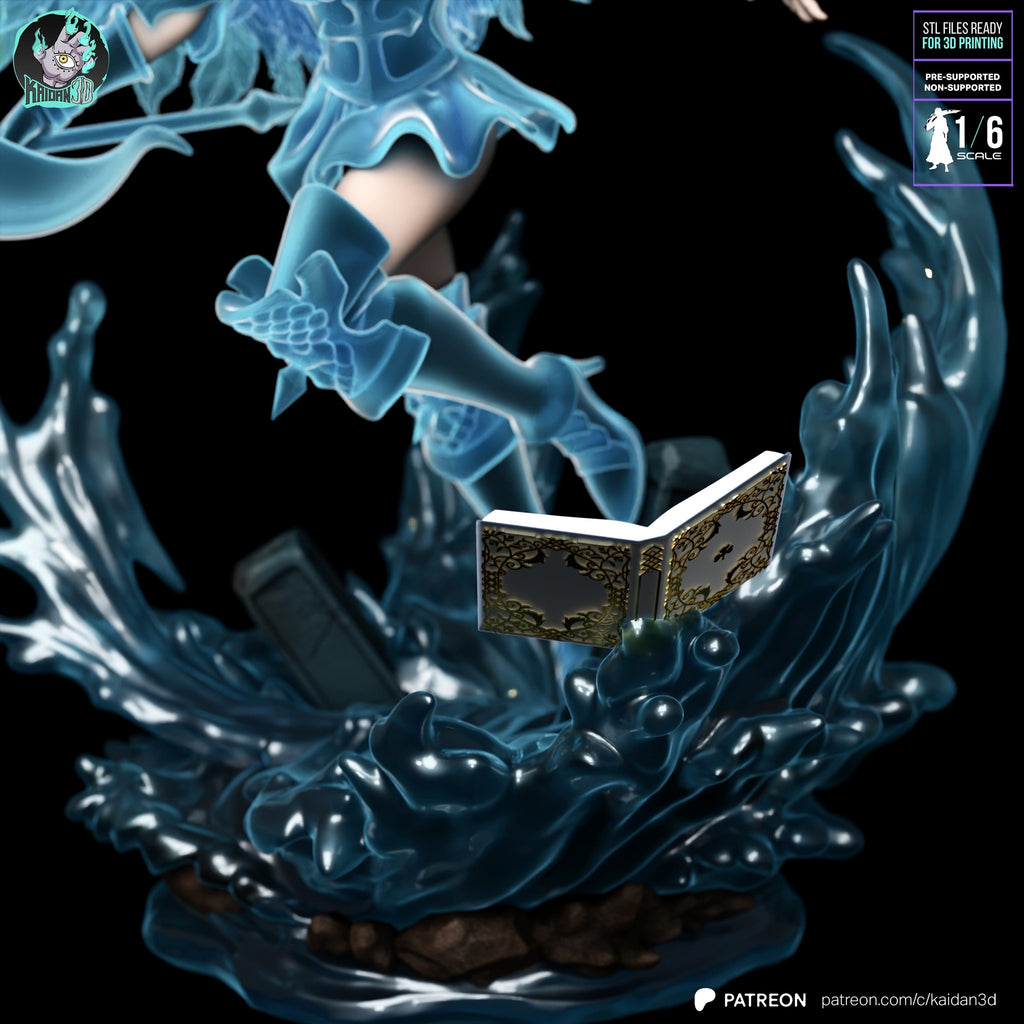 Noelle Silva (Black Clover) resin figure by Kaidan 3D — studio render 5
