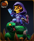 Skeletor He-Man Chibi resin figure by NomNom Figures — studio preview 1