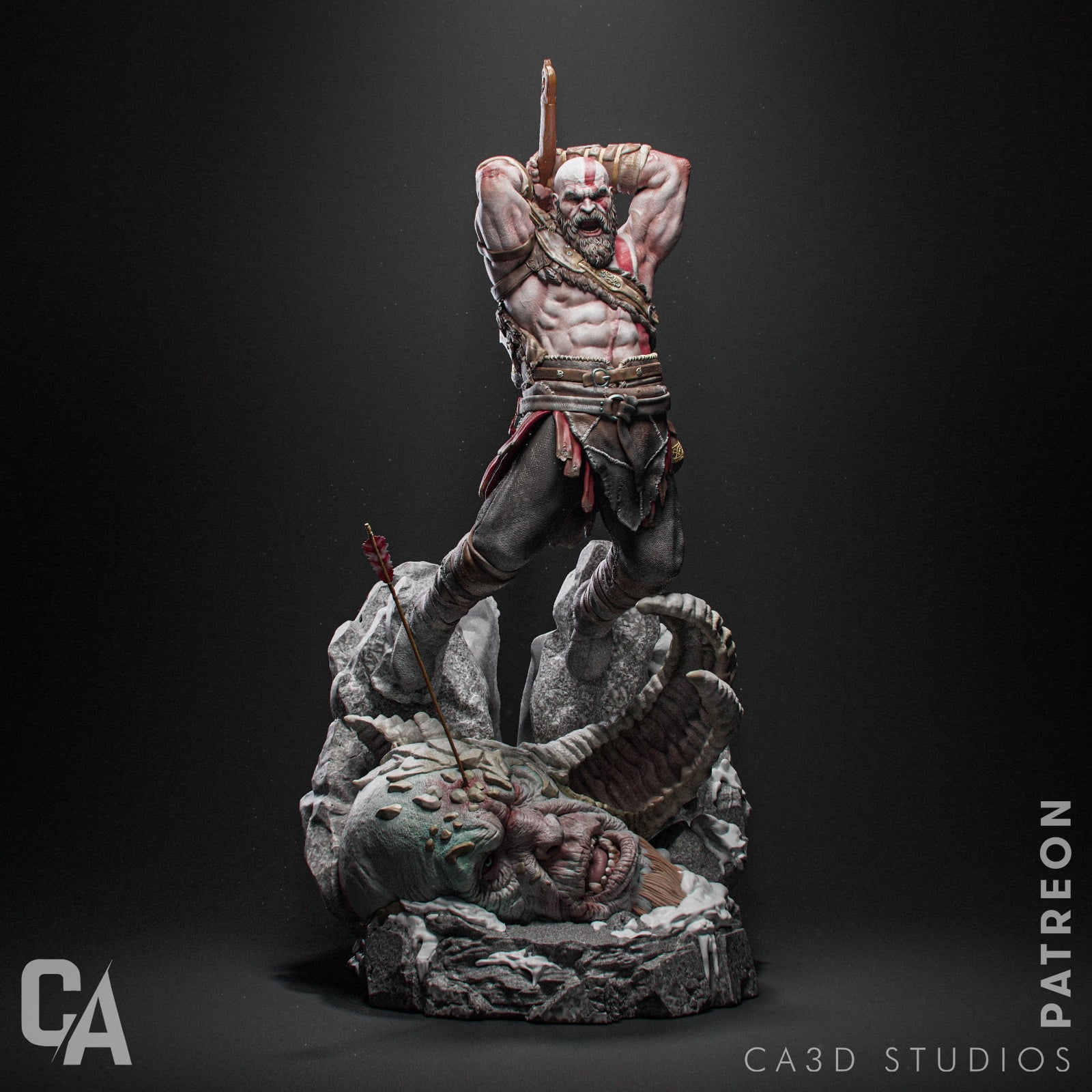 Kratos — studio render 6