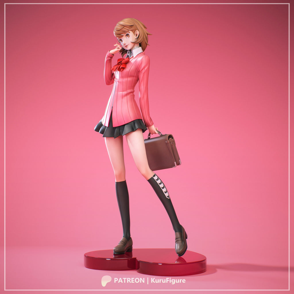 Yukari Takeba (Persona 3) resin figure by Kuru Figures — studio render 3
