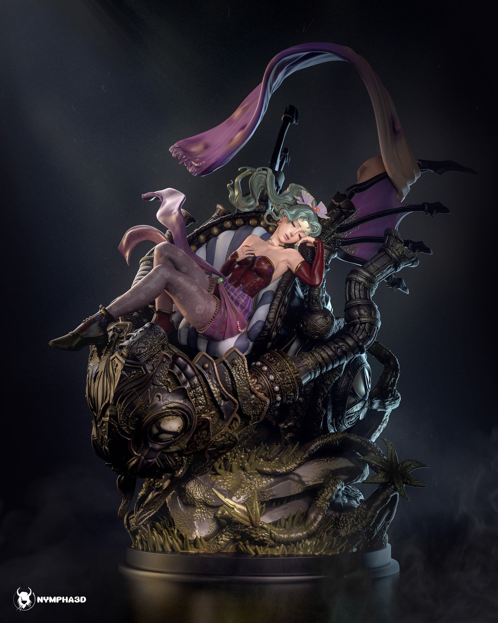 Terra Branford (Final Fantasy VI) resin figure by Nympha — studio render 1