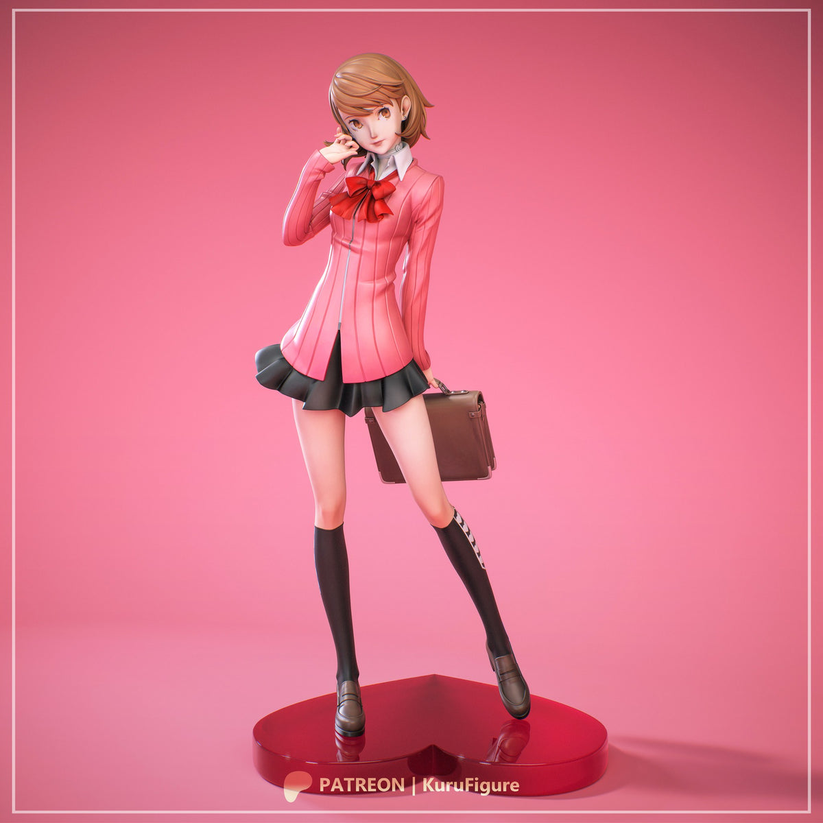 Yukari Takeba (Persona 3) resin figure by Kuru Figures — studio render 2
