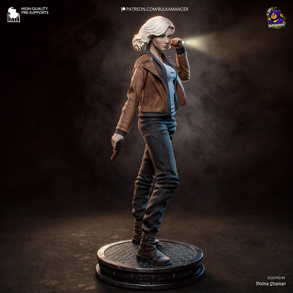 Grace Ashcroft (Resident Evil) resin figure by Bulkamancer — studio render 4