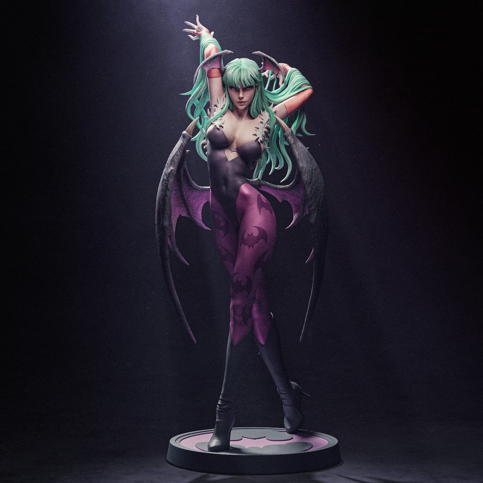 Morrigan Aensland — studio render 4