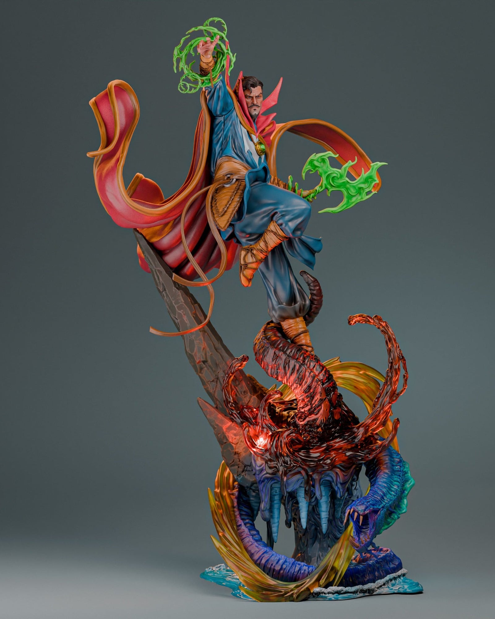 Doctor Strange Marvel resin figure by CA 3D Studios — studio preview 2