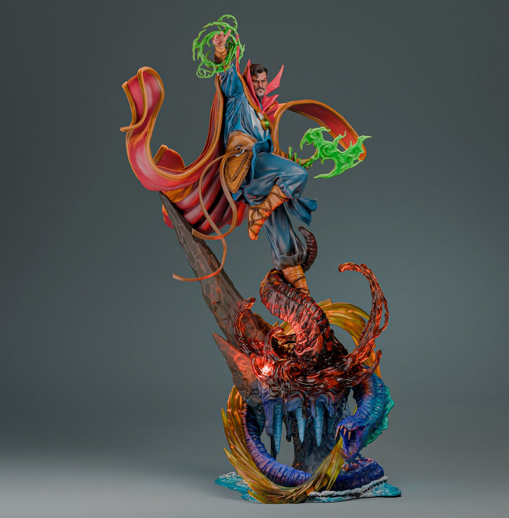 Doctor Strange Marvel resin figure by CA 3D Studios — studio preview 2