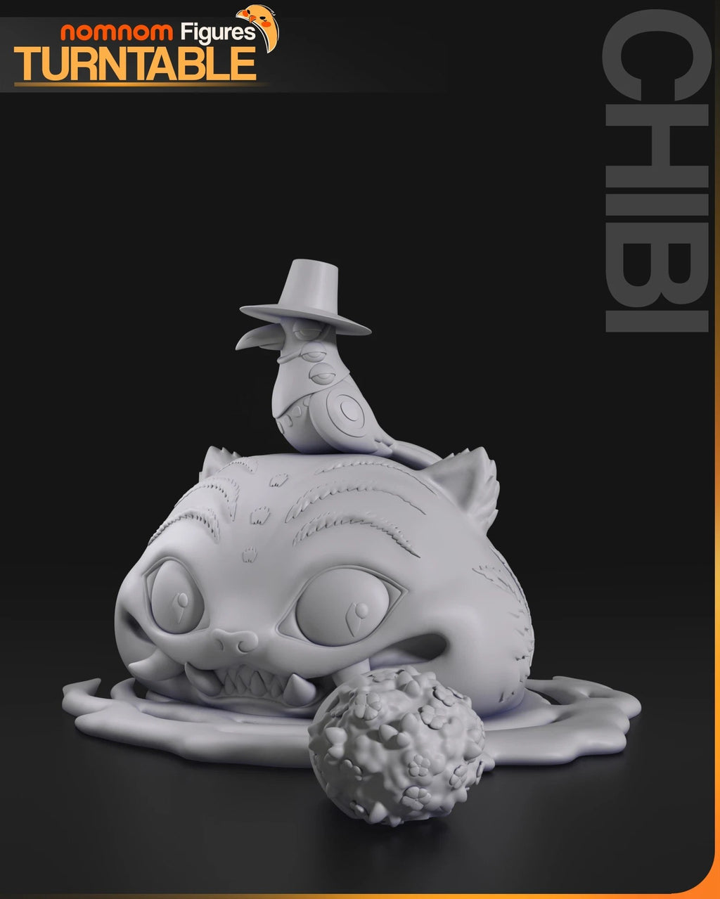 Derpy Tiger — studio render 5