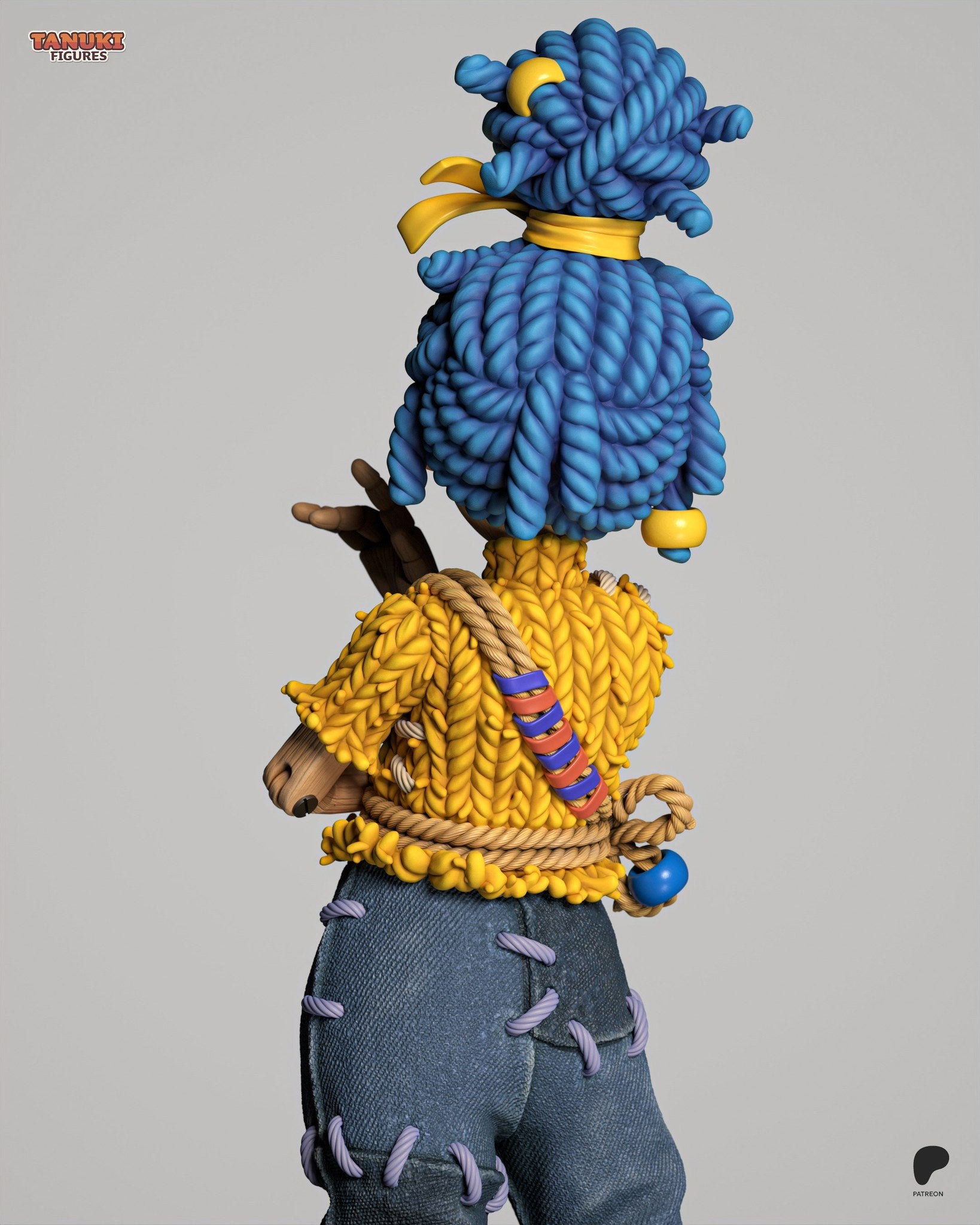 May (It Takes Two) resin figure by Tanuki Figures — studio render 6