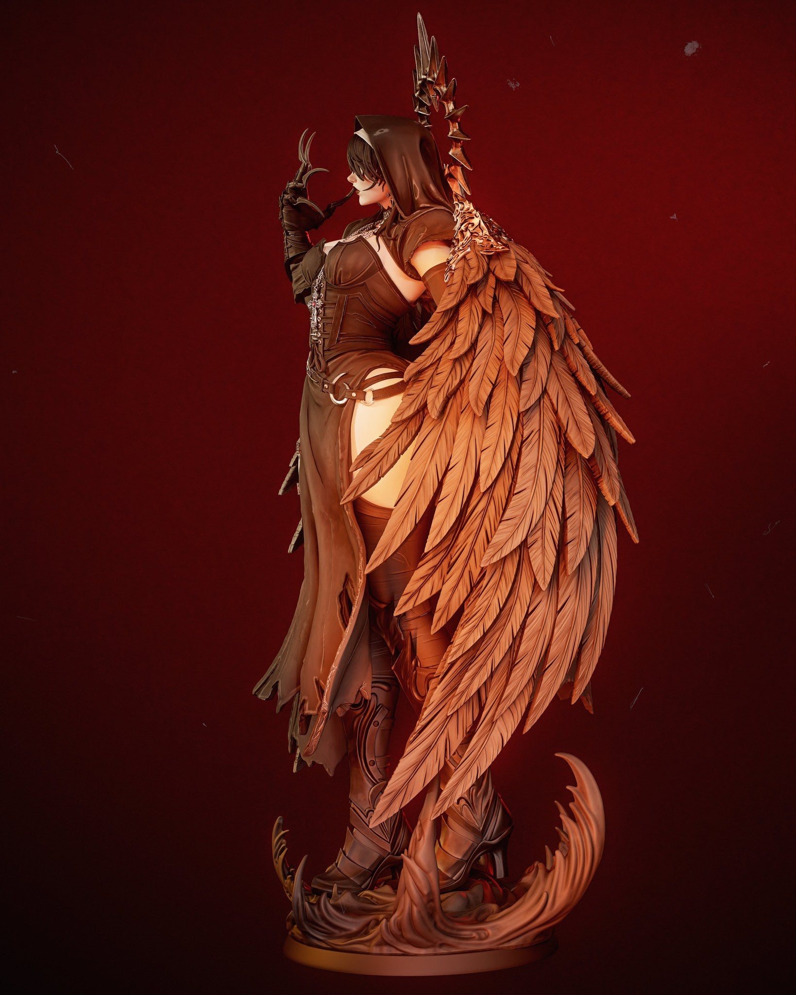 Corrupted Nun — studio render 8