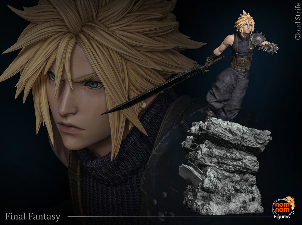 Cloud Strife — studio render 2