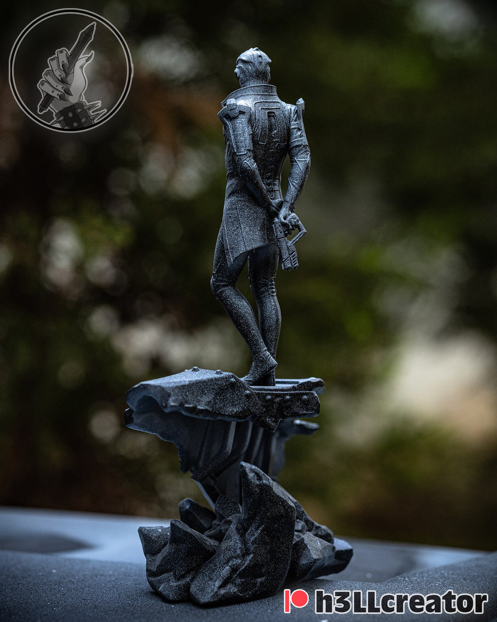 Thane Krios (Mass Effect) resin figure by h3LLcreator — studio render 5