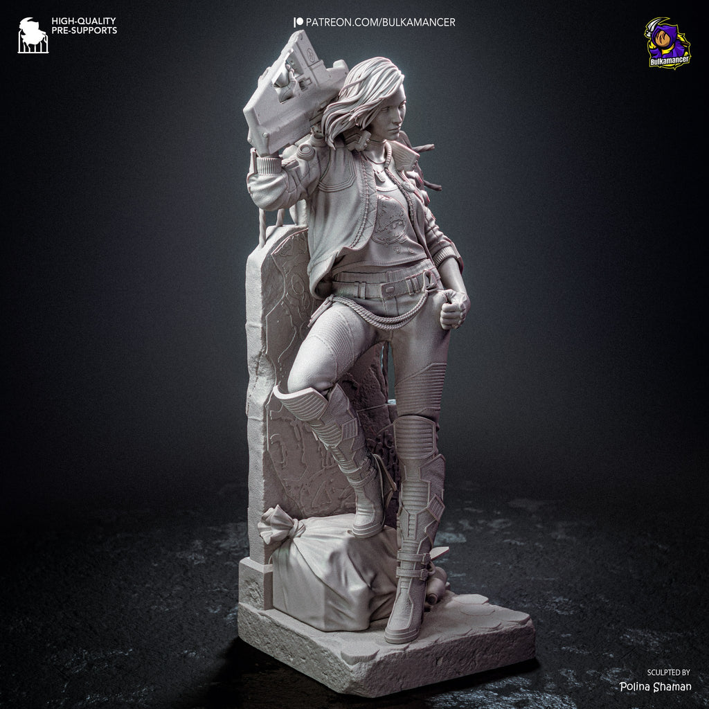 V (Valerie) (Cyberpunk 2077) resin figure by Bulkamancer — studio render 14