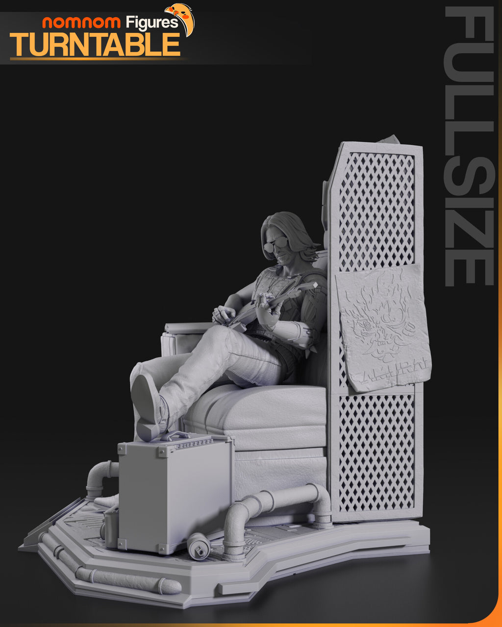 Johnny Silverhand — studio render 6