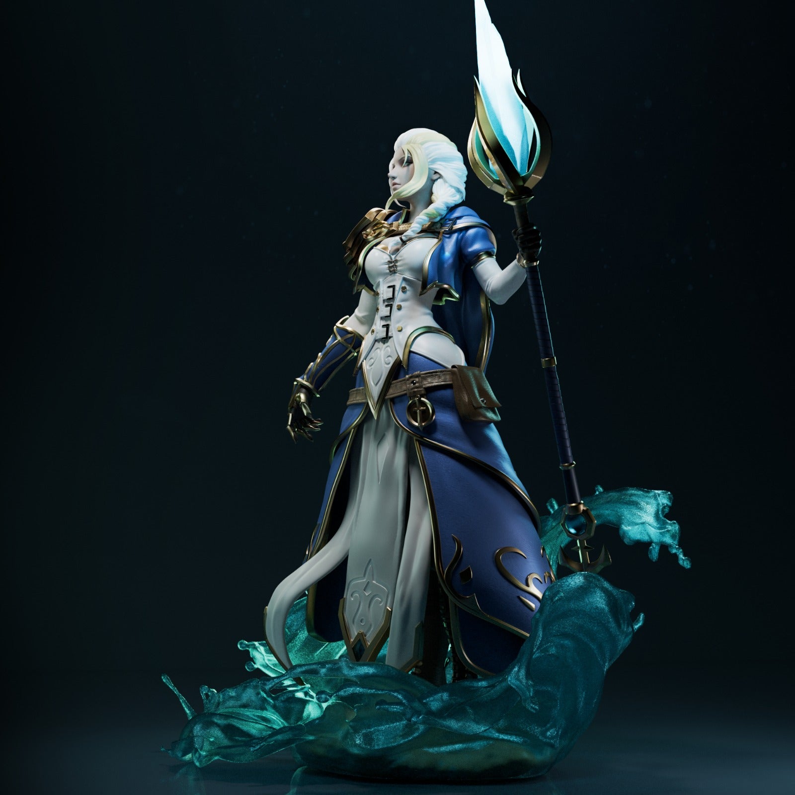 Jaina Proudmoore — studio render 4