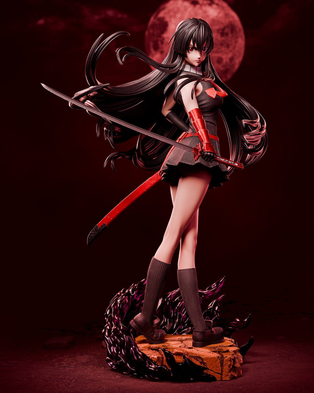 Akame ga Kill resin figure by CA 3D Studios — studio preview 2