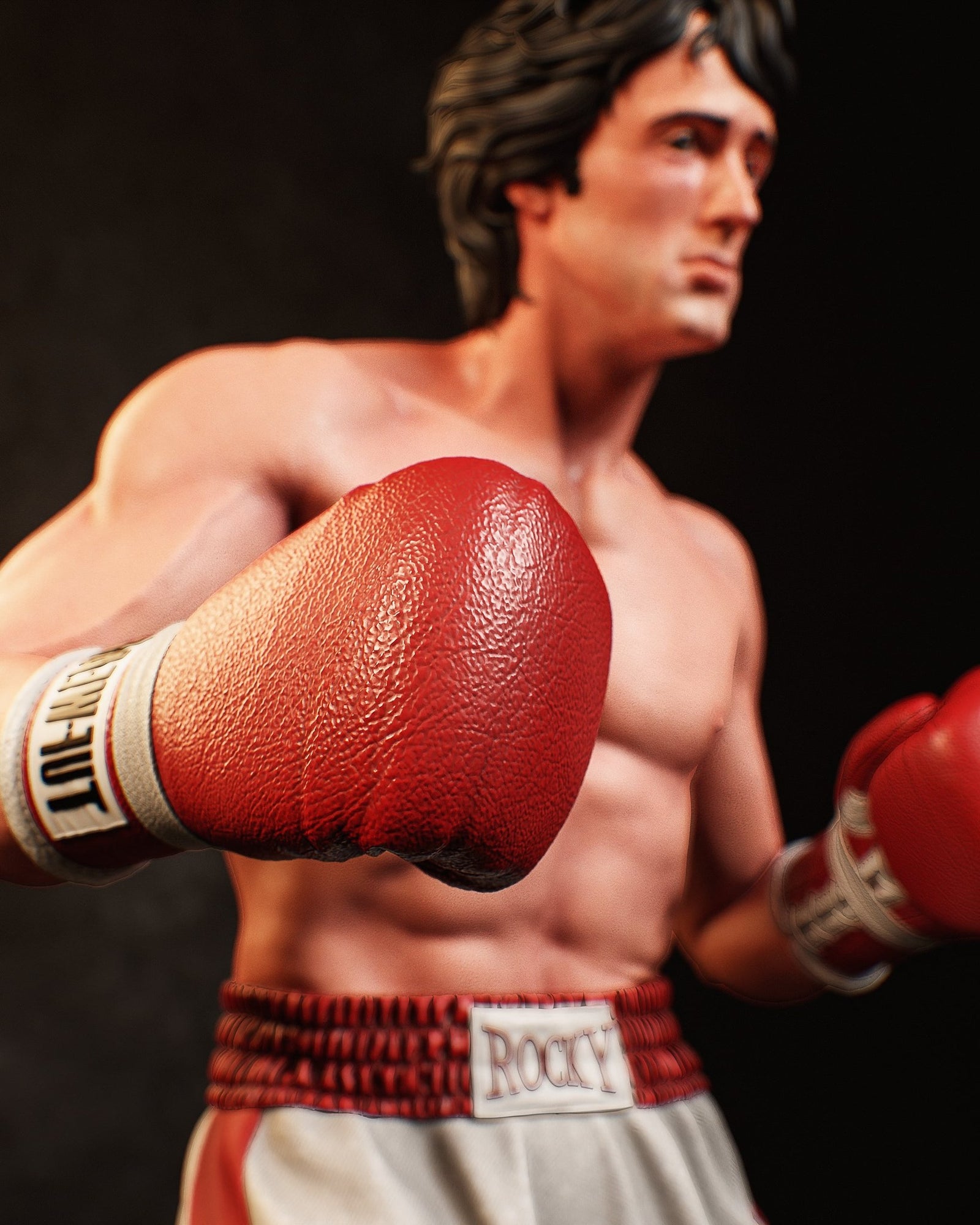 Rocky Balboa (Rocky) resin figure by CA 3D Studios — studio render 3