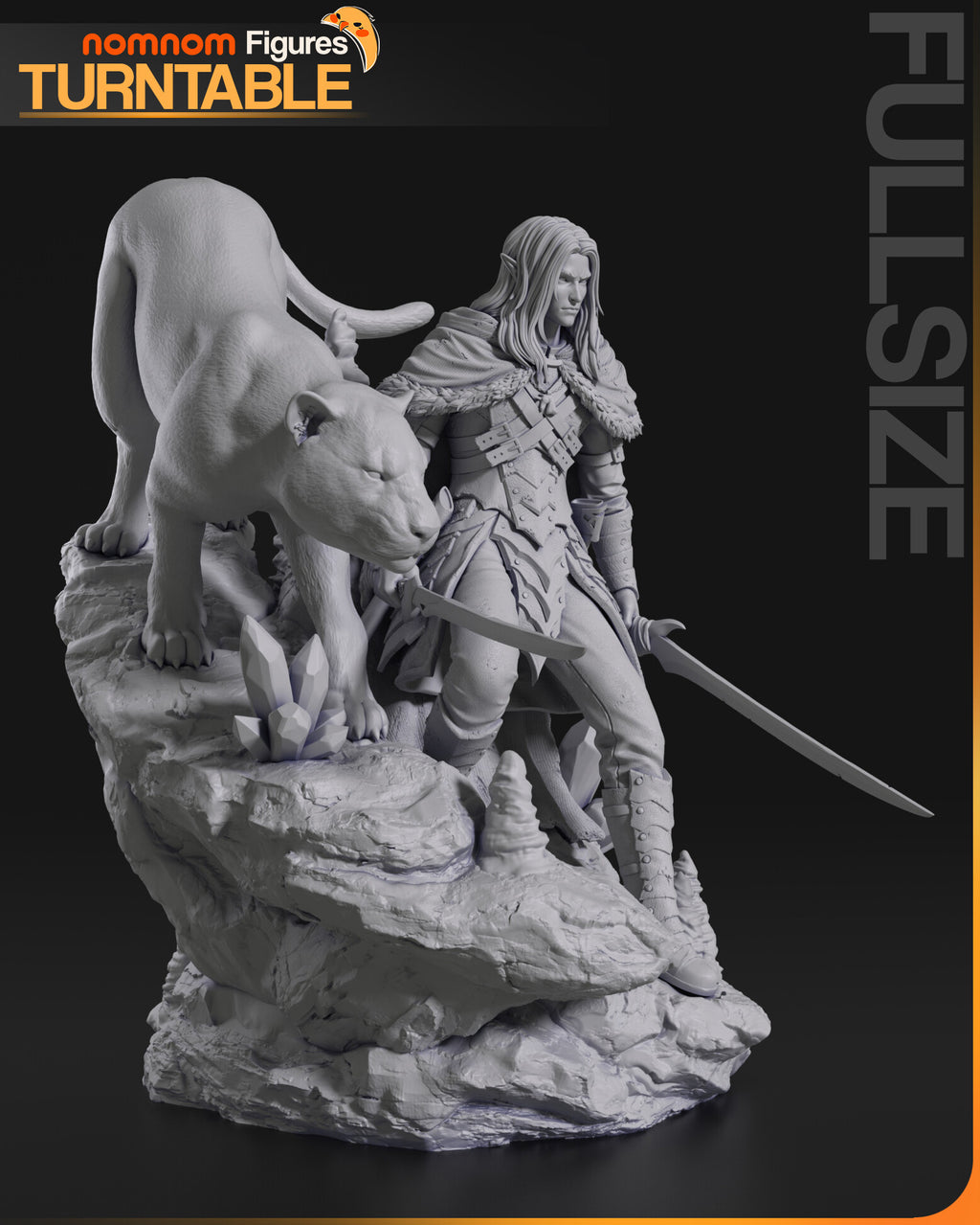 Drizzt Do'Urden — studio render 6