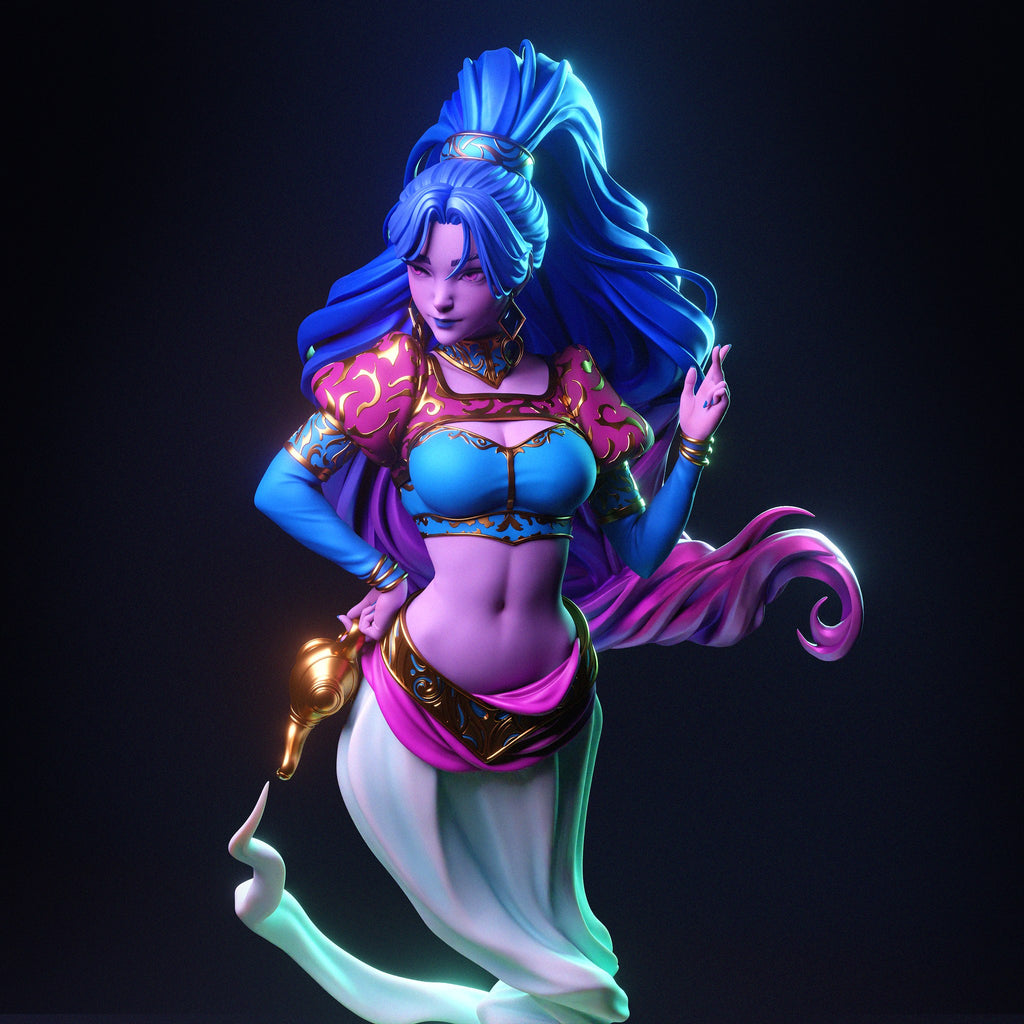Djinn _Original Characters resin figure by CA 3D Studios — studio preview 2