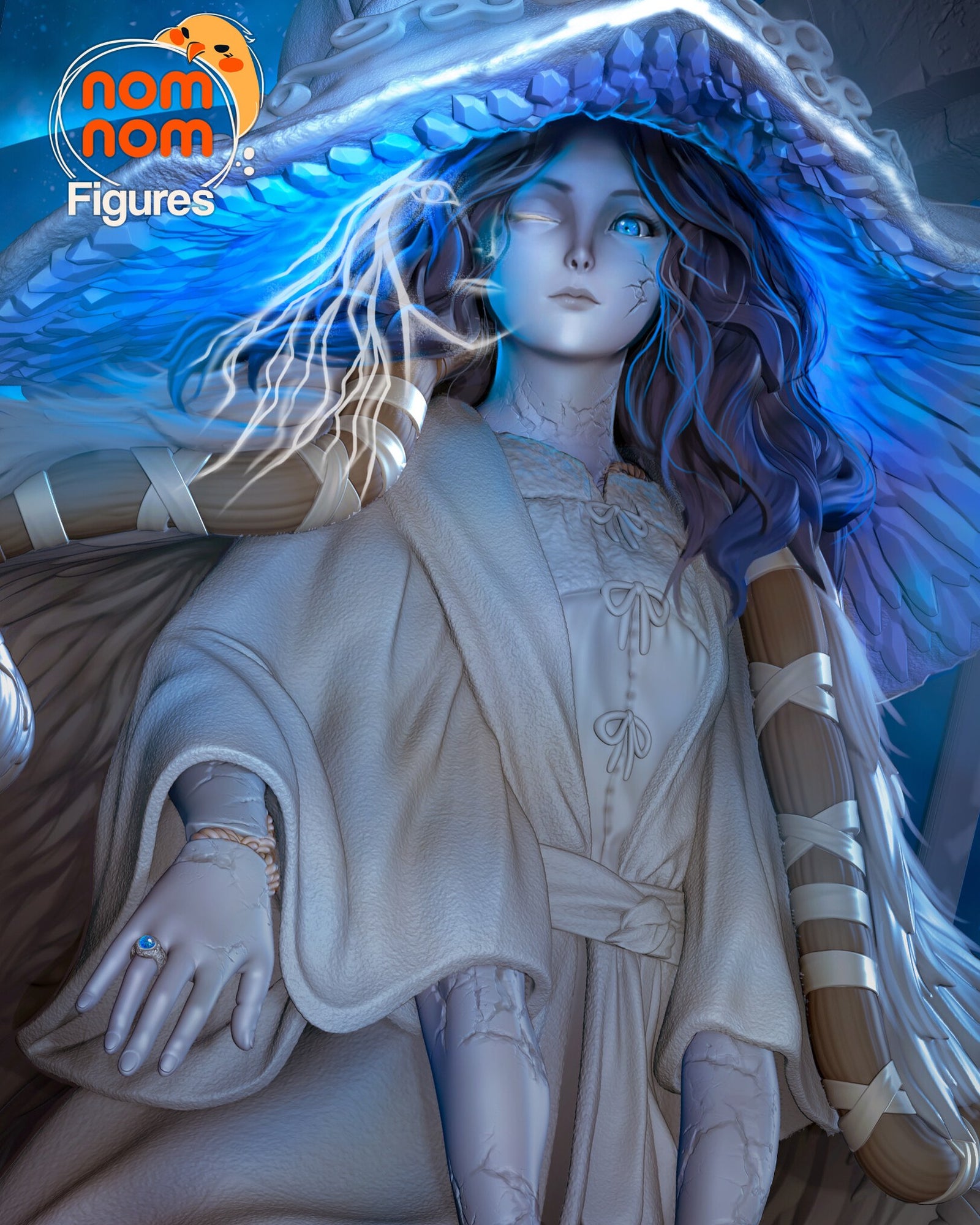 Ranni Elden Ring resin figure by NomNom Figures — studio preview 1