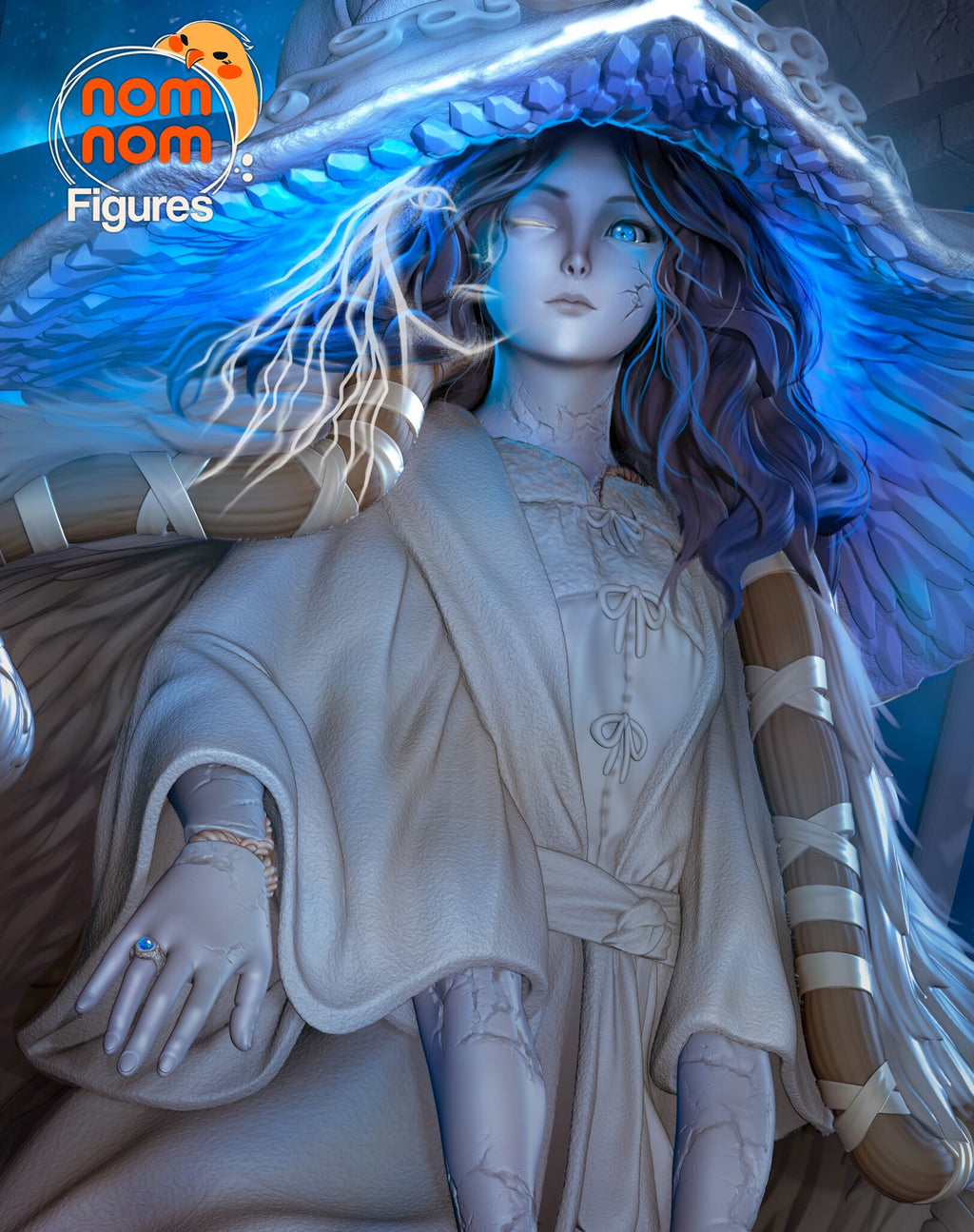 Ranni Elden Ring resin figure by NomNom Figures — studio preview 1