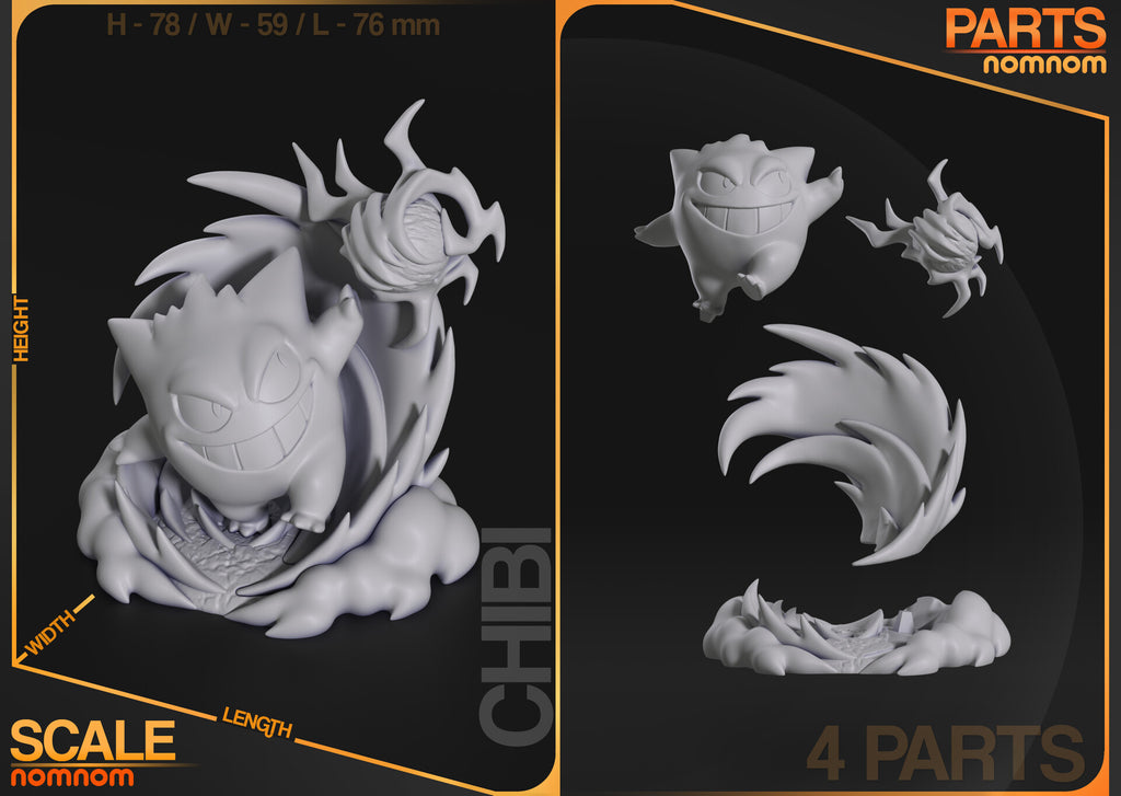 Gengar — studio render 5