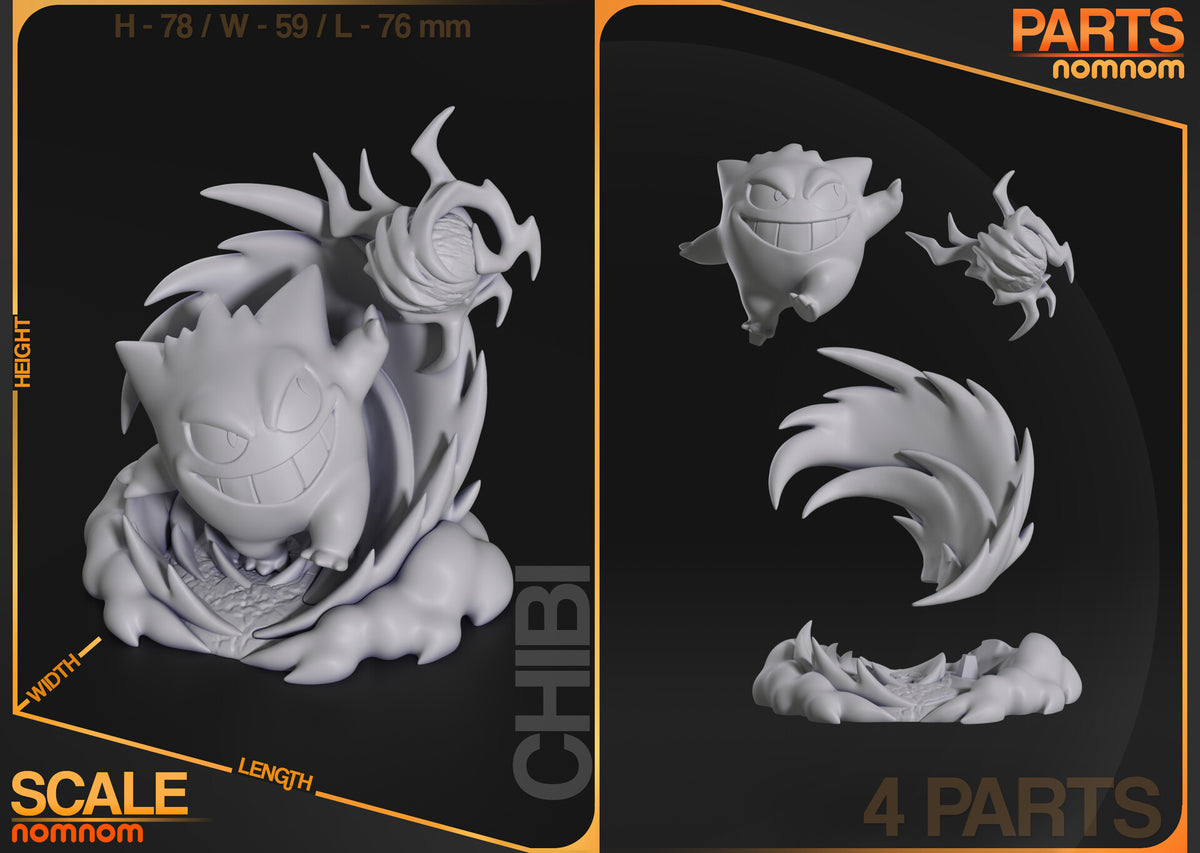 Gengar — studio render 5