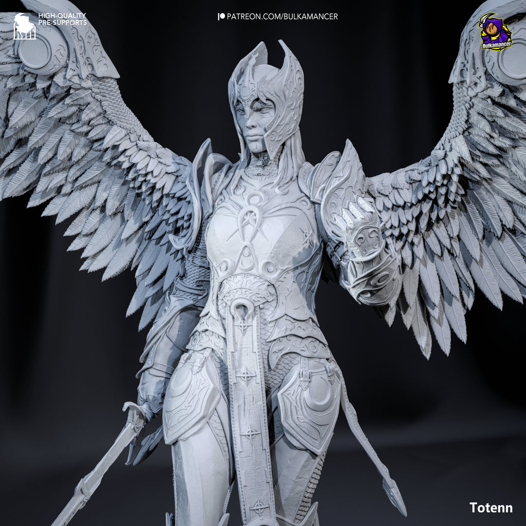 Dame Aylin (Baldur's Gate) resin figure by Bulkamancer — studio render 9