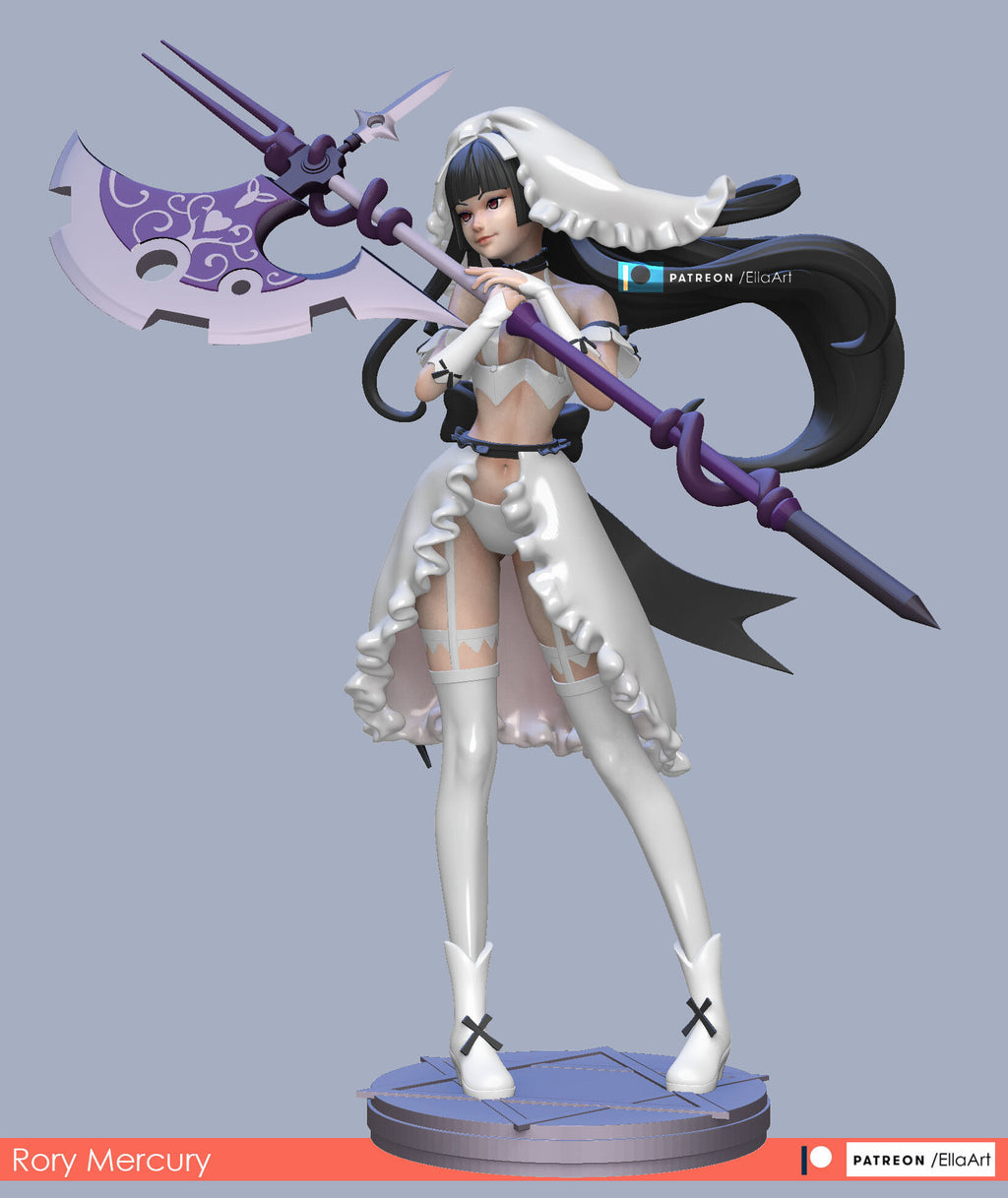 Rory Mercury GATE resin figure by NomNom Figures — studio preview 2