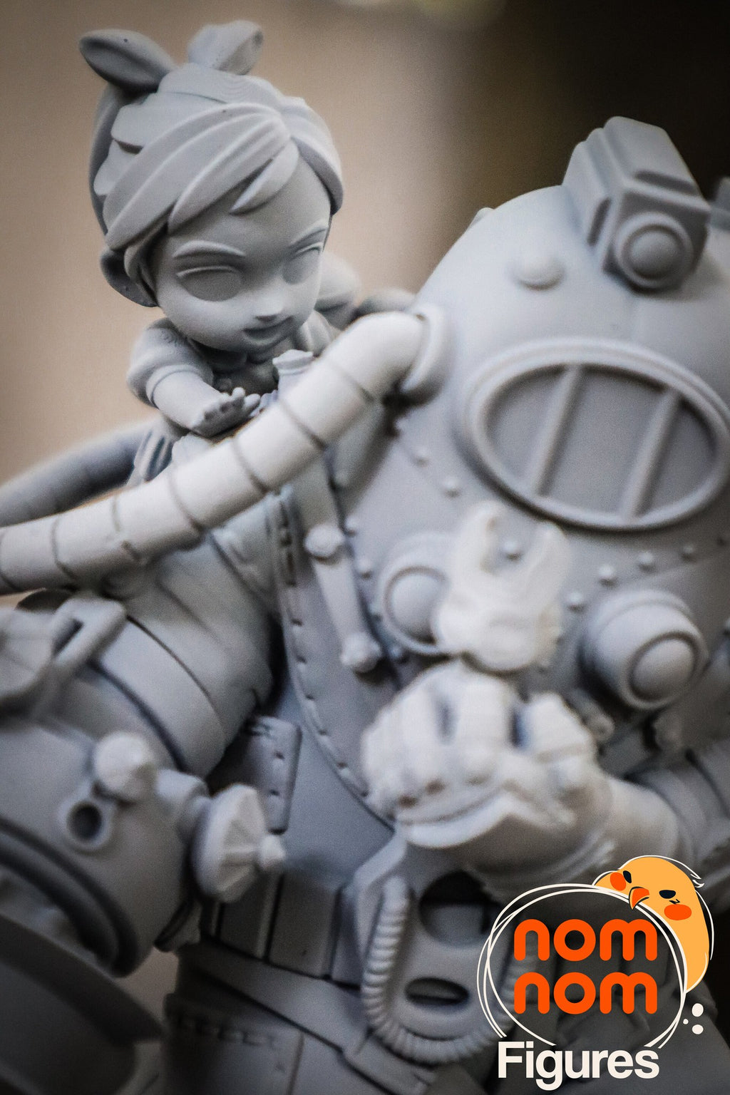 Big Daddy and Little Sister — studio render 7