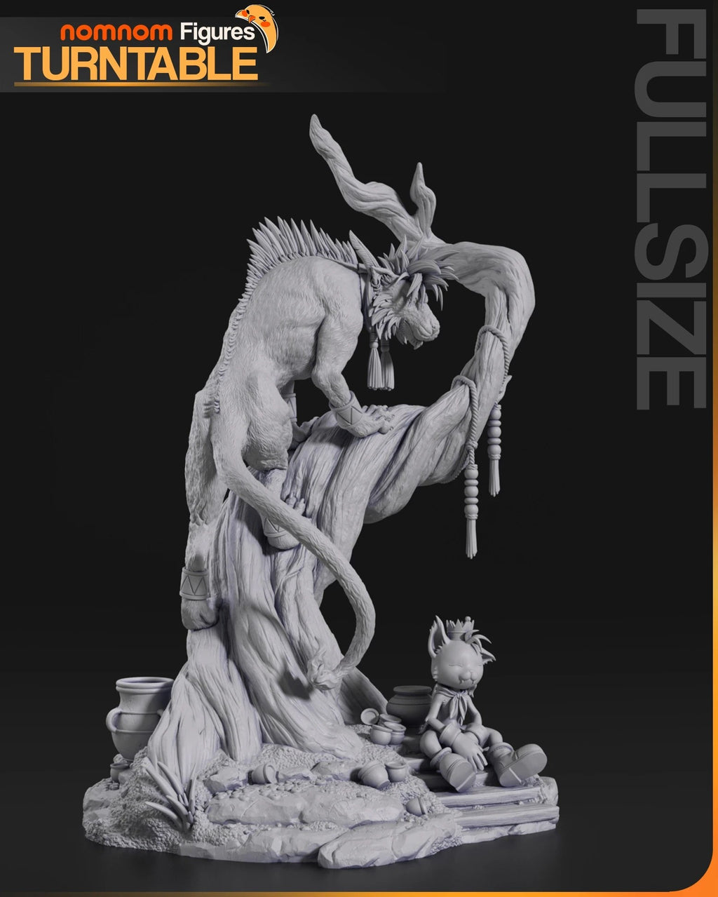 Red XIII — studio render 5